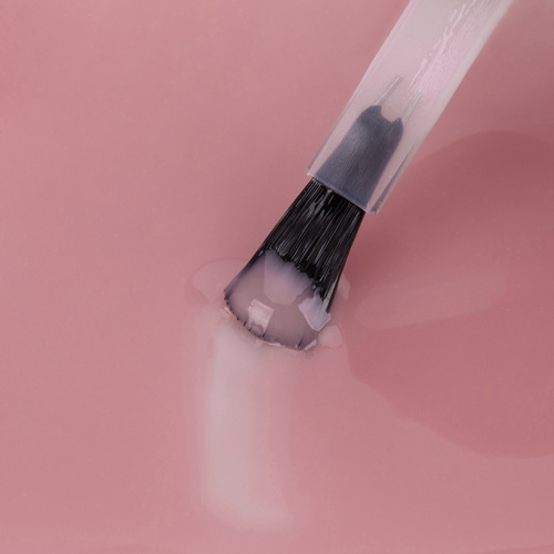 10+1gratis Baza kauczukowa LED/UV z włóknami Molly Nails Rubber Fiber Base Smoky Pink 10g