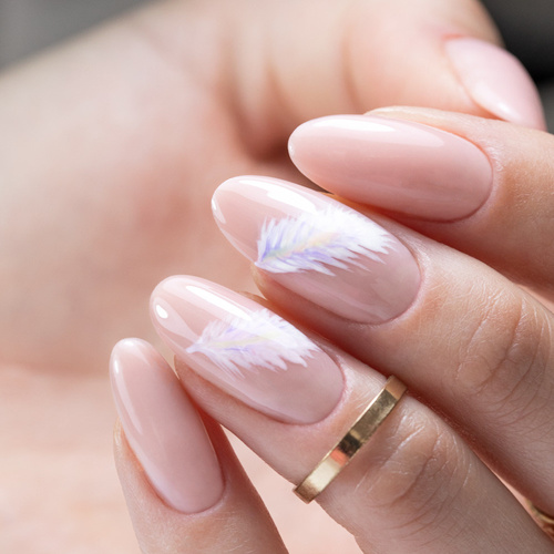 10+1gratis Żel budujący w butelce z pędzelkiem Gel in Bottle Molly Nails Pro Salon Coffee Blush HEMA/Di-HEMA Free 15g