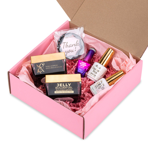 Molly Nails PRO MATCH SYSTEM 4+1 Milky: 3 gel modellanti + base + Doctor Top 15 g