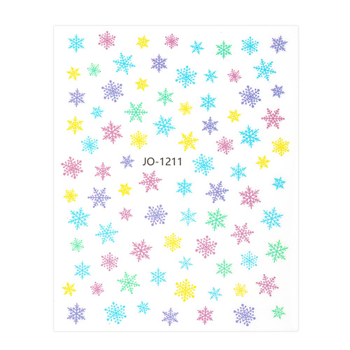 Adhesivos navideños para uñas Molly Nails JO-1211