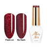 5+1gratis Lakier hybrydowy Molly Nails Duo Flashing Lights Deep Desire HEMA/Di-HEMA Free 8g Nr 605