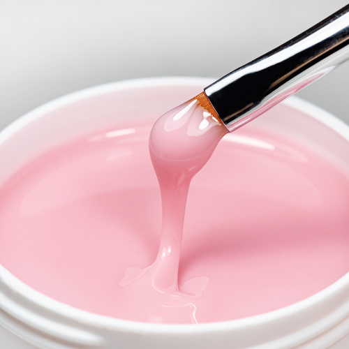 10+1gratis Żel budujący twardy mleczno-różowy Milky Pinks AlleLAC x Rosie Beauty 45g