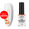 10+1 gratis: smalto per stencil e piastrine NTN Premium arancione 7 ml n. 104