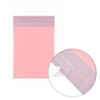 Sobres de plástico para mensajería 200 x 300 mm, color rosa, 50 unidades