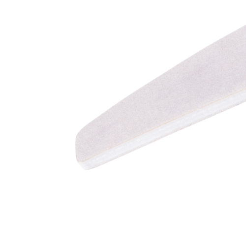 Lime à ongles en forme de bateau et de croissant, grain 180/240, MollyLac zèbre, 1 pièce