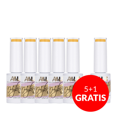 5+1gratis Lakier hybrydowy AlleLac Sheila Collection 5g Nr 40