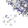 MollyNails Nail Decorations: Moonlight Mix Rhinestones, 150 pieces