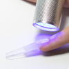 Mini latarka LED/UV 9W do paznokci ze stemplem do stampingu