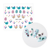 3D self-adhesive glitter Easter nail stickers BLE 1104D