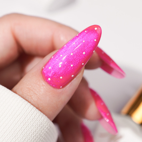 Top colorido sin necesidad de limpiar Crystal Glass Molly Nails Pink, sin HEMA ni Di-HEMA, 10 g