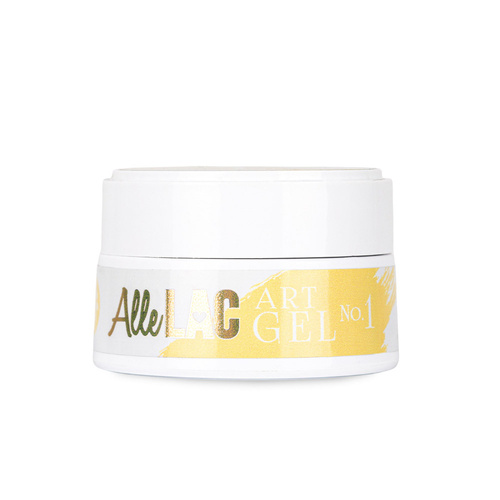 Pasta para decoraciones Art Gel AlleLac sin HEMA ni Di-HEMA, 5 g, n.º 1