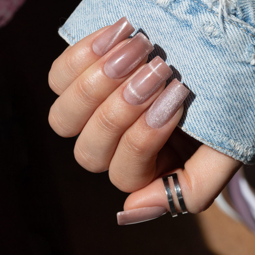 Vernis hybride Molly Nails Crystal Water Cat Eye 8 g n° 164