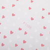 Thin, self-adhesive heart-shaped nail stickers F1188, pink