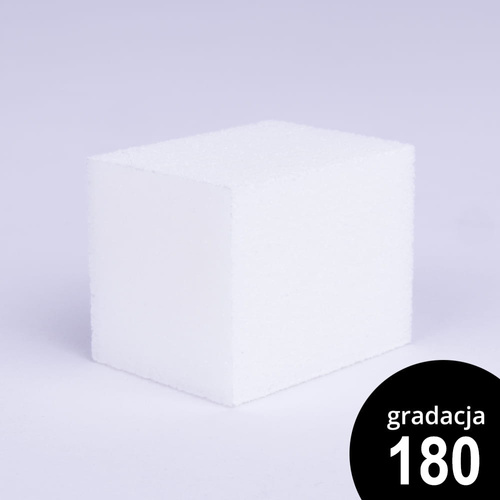 Small luxury four-sided polishing block 180/180 white