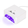 Дзеркальна лампа UV/LED 36 Вт Molly Nails для педикюру зі штативом, біла, V10, довжина кабелю 3 м