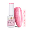 10 + 1 gratis. Esmalte híbrido LED/UV Gel Polish Pinks Flash Glitter Light Pink AlleLac sin HEMA/Di-HEMA, 6 g