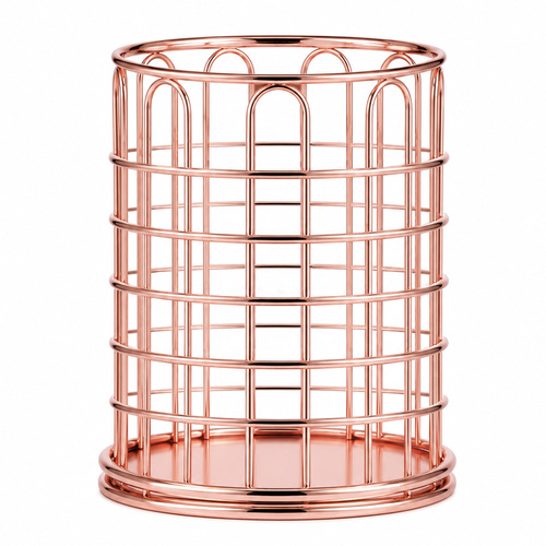 Organizer-Ständer für Pinsel, Roségold, Nr. 7