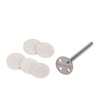 Dysk tarcza do pedicure Pododisk zestaw trzpień dysk + nakładki tarcze wymienne PDLset-10 Staleks Pro XS 10mm