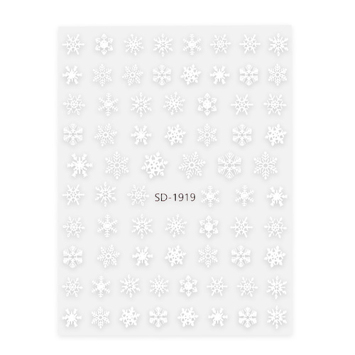 5D self-adhesive Christmas nail stickers Molly Nails SD-1919