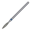Frez diamentowy płomyk niebieski Staleks Expert 2,3/10mm