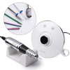 12 pezzi - Fresatrice per unghie AlleLac da 68 W per manicure e pedicure, bianca, modello M17, 45.000 giri/min