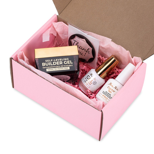Molly Nails PRO MATCH SYSTEM 2+1 Biscotti 2 Aufbau-Gele + Doctor Top 15 g