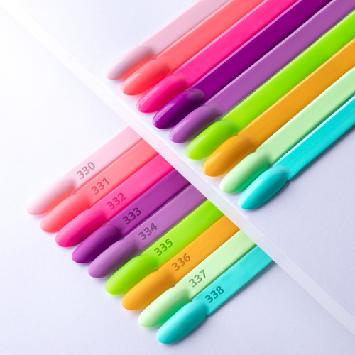 5+1gratis Lakier hybrydowy Molly Nails Fancy Fashion Lemonade Neon HEMA/Di-HEMA Free 8g Nr 335