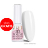 10+1gratis Lakier hybrydowy LED/UV Gel Polish Whites W1 Snow White AlleLac HEMA/Di-HEMA Free 6g