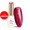 5 + 1 gratis. Esmalte híbrido Molly Nails Spotlight Fan your Flames sin HEMA/Di-HEMA, 8 g, n.º 632