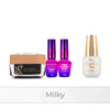 PRO MATCH SYSTEM 3+1 Milky: 3x żele 15g: Jelly&SelfLeveling&Gel in bottle+Doctor Top 10g GRATIS