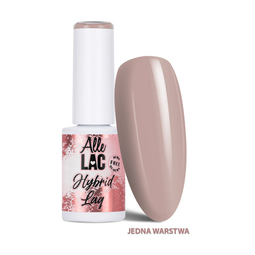 Zestaw 5 lakierów hybrydowych Browns AlleLac + Baza i Top Gratis