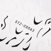 Adhesivos para uñas con diseños STZ-CS063