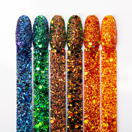 Pyłek do paznokci Glitter Bomb Effect Allepaznokcie Nr 02