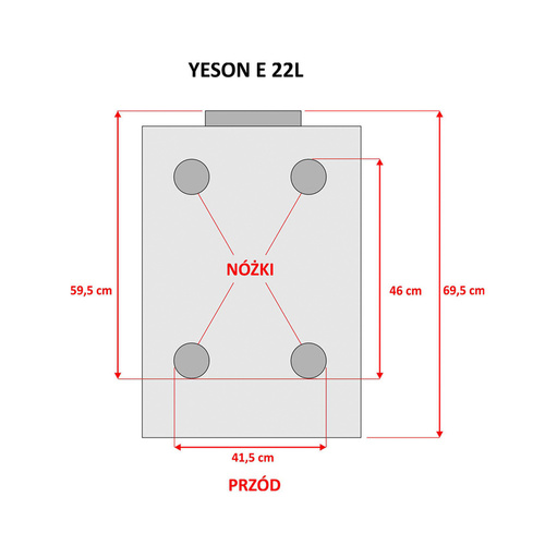 Autoklaw Medizio YESON E 22L BLACK LED