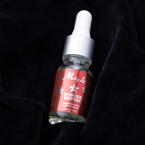10+1 free: Wonder Woman MollyLac Nail & Cuticle Oil (scented) 10 ml