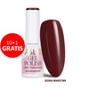 10 + 1 gratis LED/UV-Hybridlack Gel Polish Browns B7 Redwood AlleLac HEMA/Di-HEMA-frei 6 g