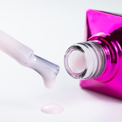 Baza kauczukowa elastyczne paznokcie manicure pedicure S.O.S. Antidotum Molly Nails Milky Blush 10g