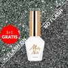 5+1gratis Lakier hybrydowy Molly Nails Flashing Lights Extreme HEMA/Di-HEMA Free 8g Nr 566