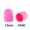 Kapturki do pedicure 13 mm gradacja 240 10 szt ABS Podo AlleMed Różowe