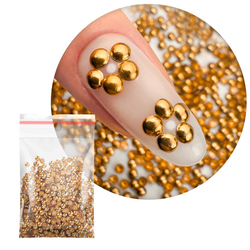 ShinePins gładkie ćwieki błyskotki ozdoby do paznokci medium NTN Premium Nr 2 5g