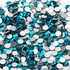Strass en verre pour ongles SS10 Blue Zircon, environ 50 pièces.