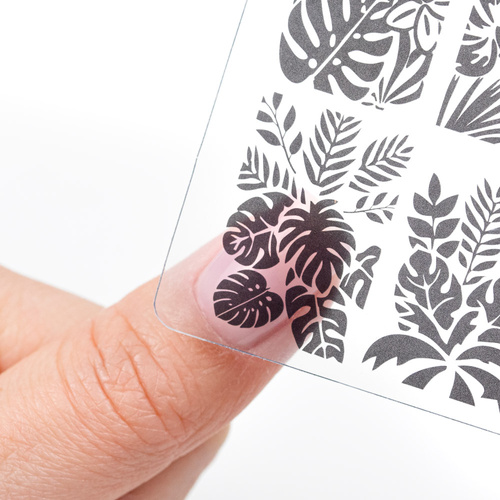 Пластина для штампів із візерунками Finger Angel V28 MollyNails