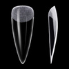 Flexi Tips von Molly Nails für die schnelle Nagelverlängerung, mandelförmig, 240 Stück