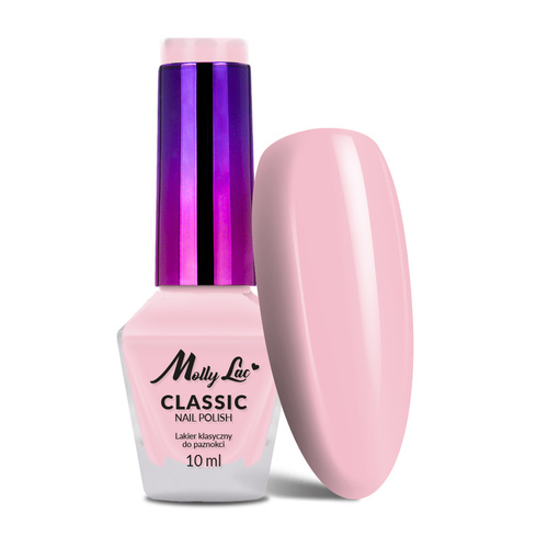 Класичний лак для нігтів Classic Nail Polish MollyLac № 04, 10 мл