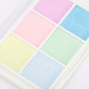 Polvo para uñas con efecto espejo, estuche de 6 colores Molly Nails n.º 8