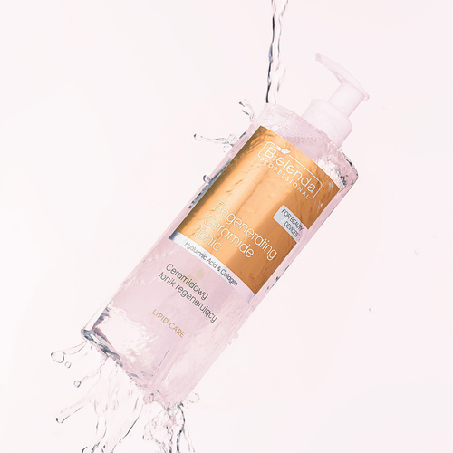 Ceramidowy tonik do twarzy Bielenda Hyaluronic Acid & Collagen 500 ml