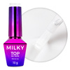 Top Milky MollyNails mleczny no wipe bez przemywania Cream White HEMA/Di-HEMA Free 10 g