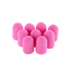 Kapturki do pedicure 7 mm gradacja 60 100szt ABS Podo Allemed Różowy Pink