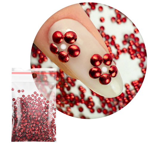 ShinePins gładkie ćwieki błyskotki ozdoby do paznokci medium NTN Premium Nr 4 5g