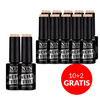 10 + 2 gratis. Esmalte híbrido NTN Premium Day Dreaming Collection sin HEMA ni Di-HEMA, 5 g, n.º 62